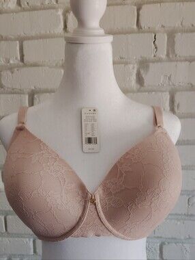 NWT Natori Bliss Allure Bra In Rose Beige, sz 36G (4D)